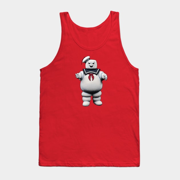 Stay Puft Tank Top by JCD666